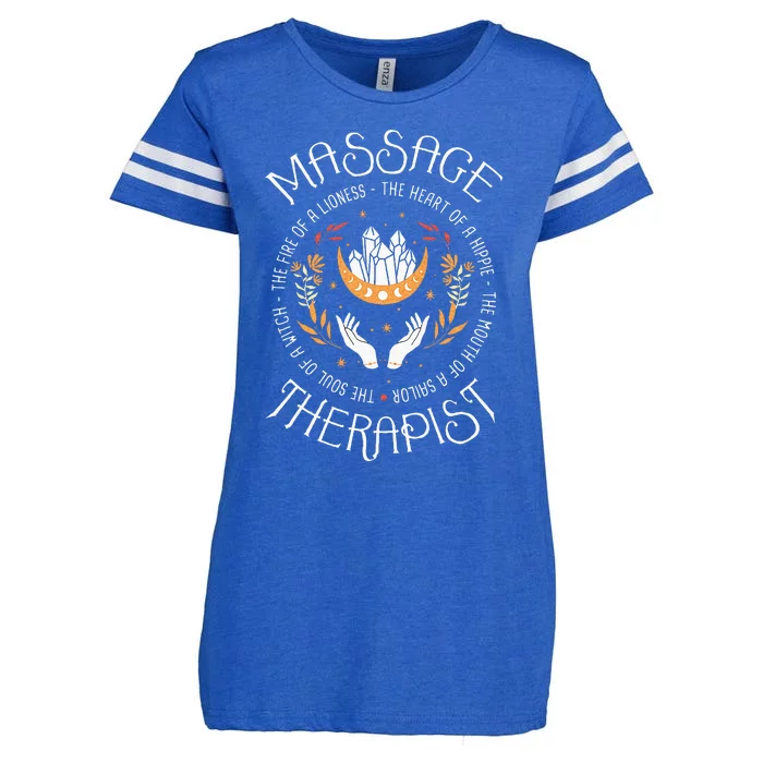 Massage Therapist Masseuse Massage Therapy Massotherapist Enza Ladies Jersey Football T-Shirt