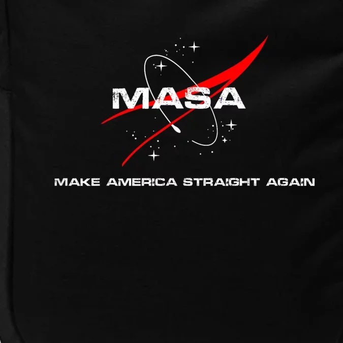 MASA Tee Make America Straight Again Impact Tech Backpack