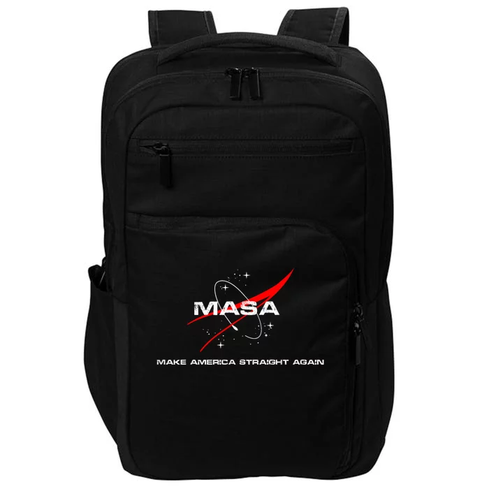 MASA Tee Make America Straight Again Impact Tech Backpack