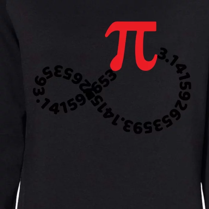 Math Teacher Mathematics Pi Symbol Pi Happy Pi Day Infinity Gift Womens California Wash Sweatshirt