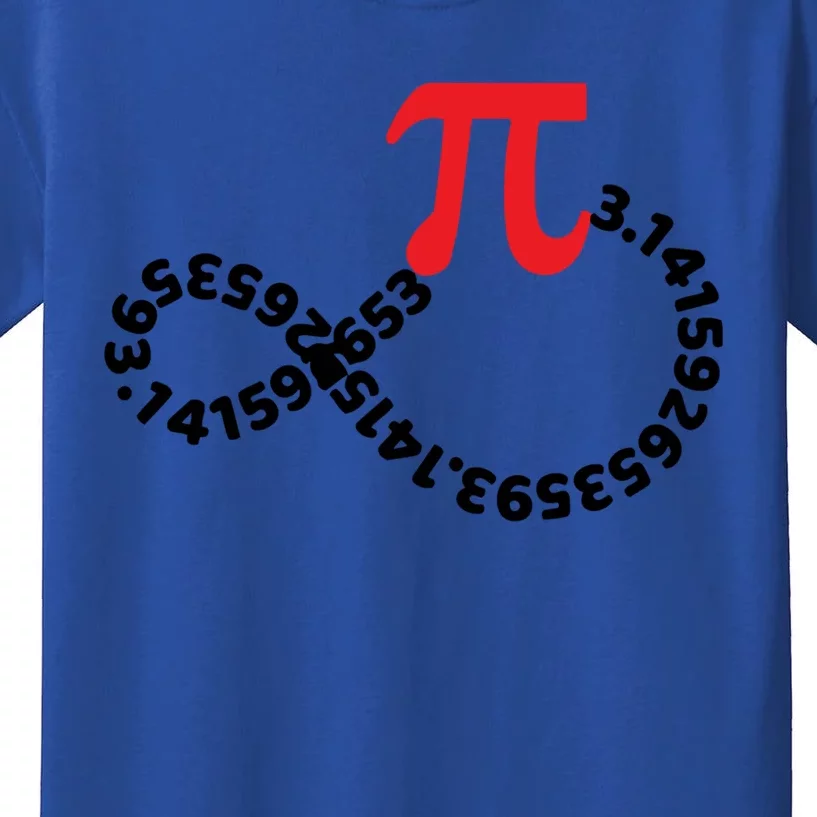 Math Teacher Mathematics Pi Symbol Pi Happy Pi Day Infinity Gift Kids T-Shirt