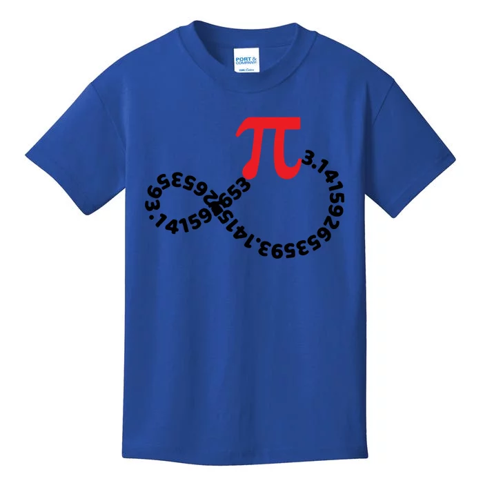 Math Teacher Mathematics Pi Symbol Pi Happy Pi Day Infinity Gift Kids T-Shirt