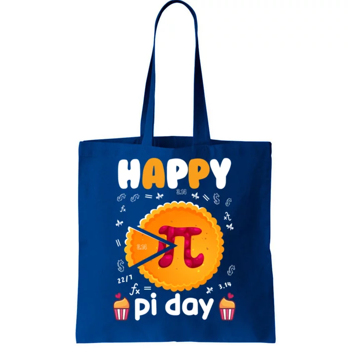 Math Teacher Mathematics Pi Symbol Pie Pi Happy Pi Day Gift Tote Bag