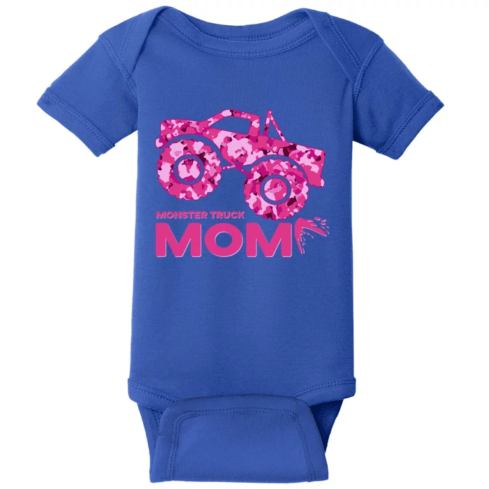 Monster Truck Mom Funny Gift Baby Bodysuit