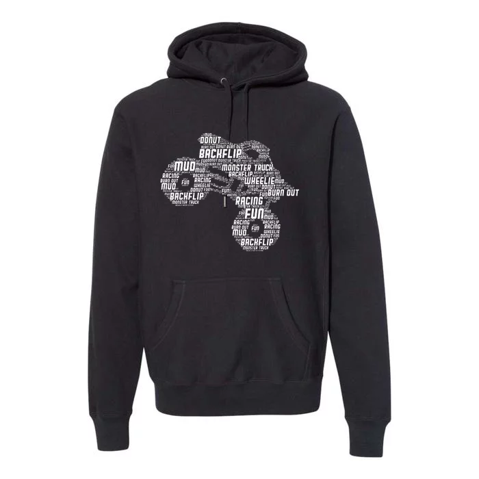 Monster Truck Premium Hoodie