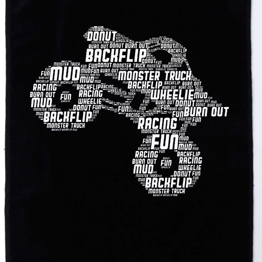 Monster Truck Platinum Collection Golf Towel