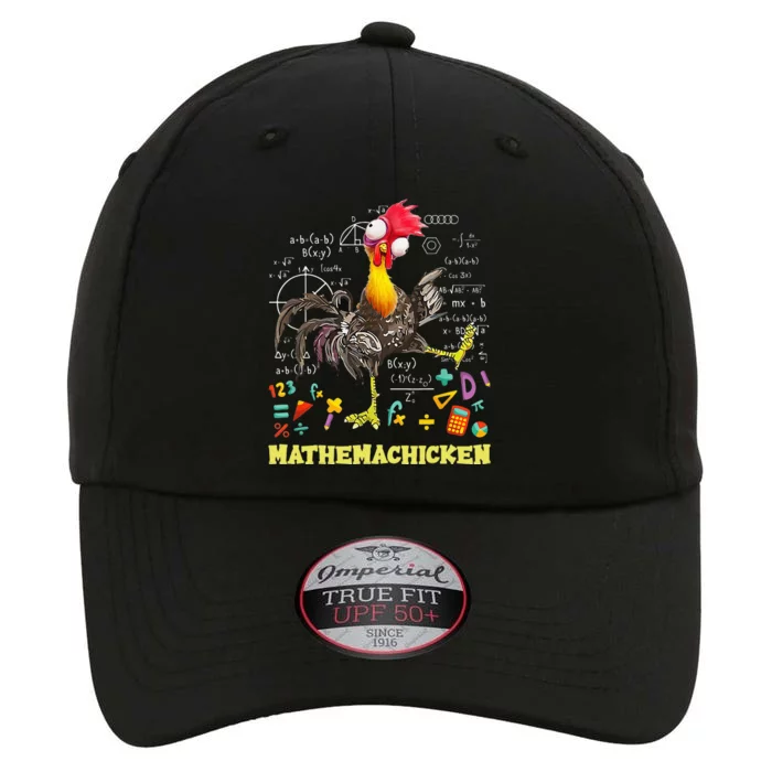 Mathemachicken teacher Math Lovers Funny chicken The Original Performance Cap