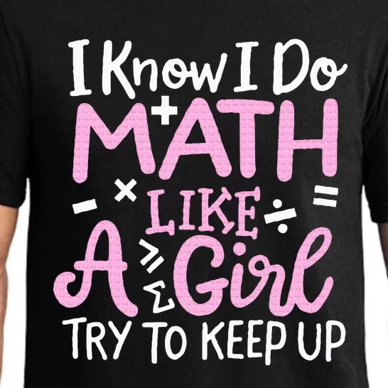 Math Teacher Math Student Pajama Set