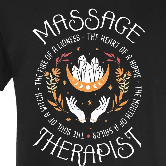 Massage Therapist Masseuse Massage Therapy Massotherapist Garment-Dyed Heavyweight T-Shirt