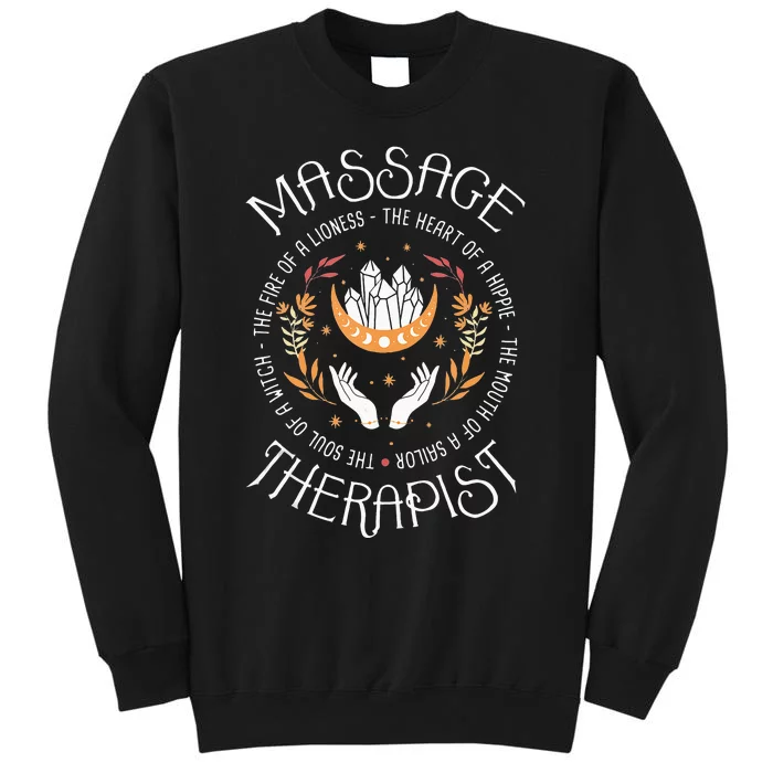 Massage Therapist Masseuse Massage Therapy Massotherapist Sweatshirt