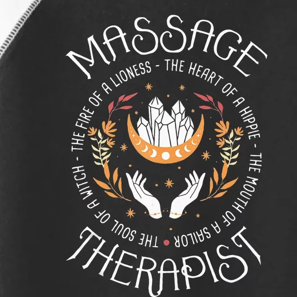 Massage Therapist Masseuse Massage Therapy Massotherapist Toddler Fine Jersey T-Shirt