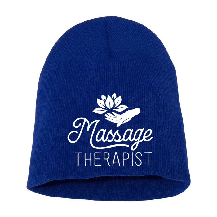 Massage Therapist Massage Therapy Gift Spa Meaningful Gift Funny Gift Short Acrylic Beanie