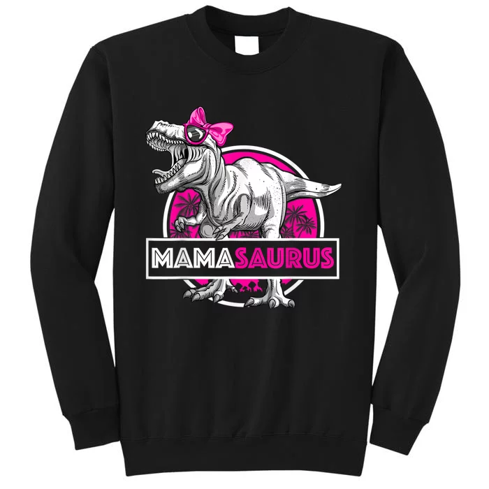 Mamasaurus TRex Matching Funny Mother Saurus Dinosaur Sweatshirt