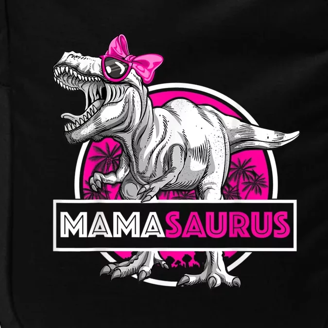 Mamasaurus TRex Matching Funny Mother Saurus Dinosaur Impact Tech Backpack