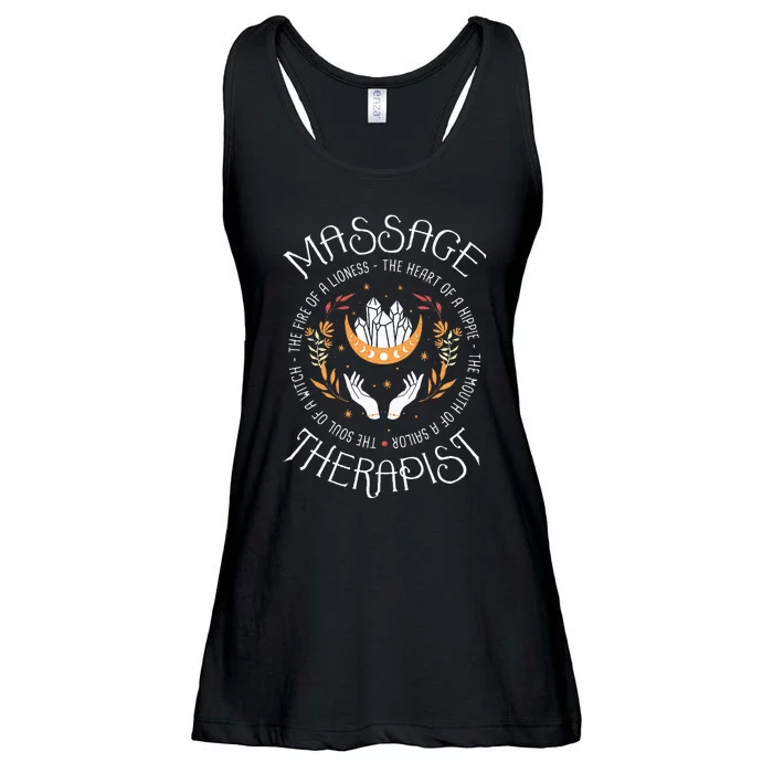 Massage Therapist Masseuse Massage Therapy Massotherapist Ladies Essential Flowy Tank