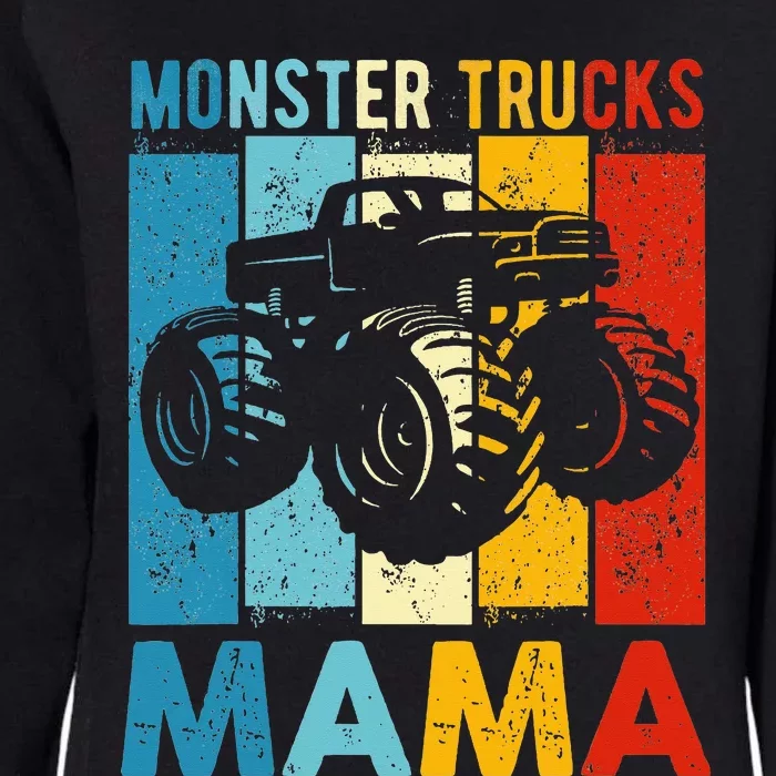 Monster Truck Monster Truck Mama Girl Mom Womens California Wash Sweatshirt