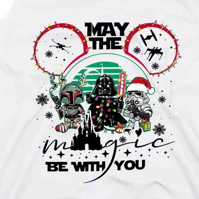 May The Magic Be With You Christmas Tank Top