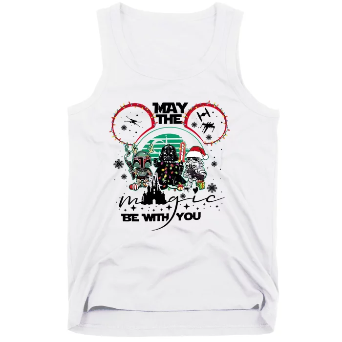 May The Magic Be With You Christmas Tank Top