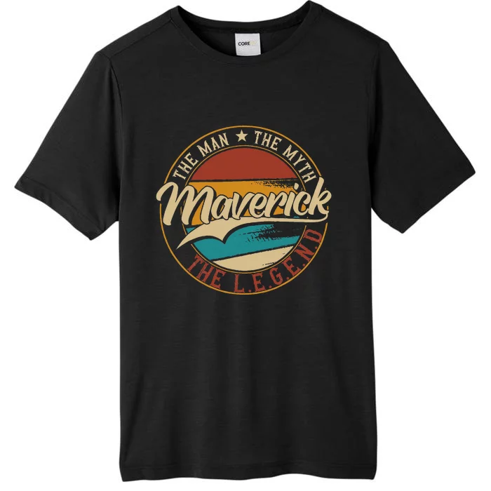 Maverick The Man The Myth The Legend ChromaSoft Performance T-Shirt