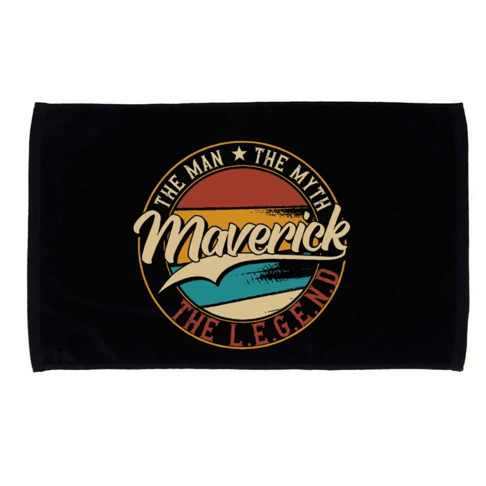 Maverick The Man The Myth The Legend Microfiber Hand Towel