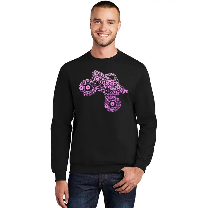 Monster Truck Tall Sweatshirt