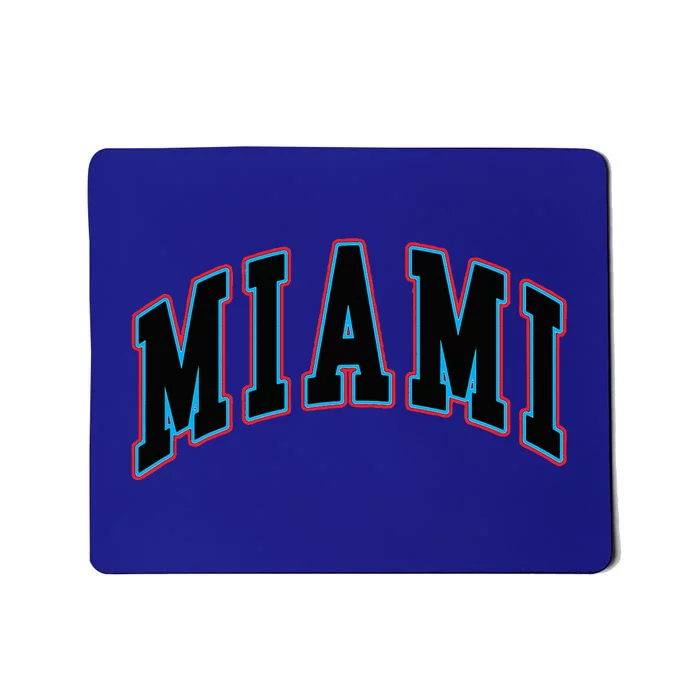 Miami Text Mousepad