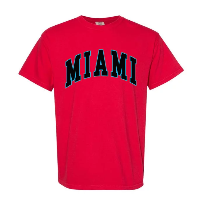 Miami Text Garment-Dyed Heavyweight T-Shirt