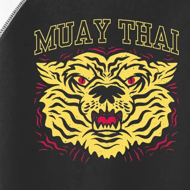 Muay Thai Martial Arts Hobby Fighter Boxing Toddler Fine Jersey T-Shirt