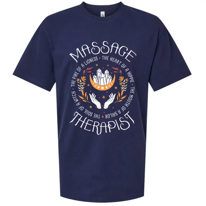 Massage Therapist Masseuse Massage Therapy Massotherapist Sueded Cloud Jersey T-Shirt