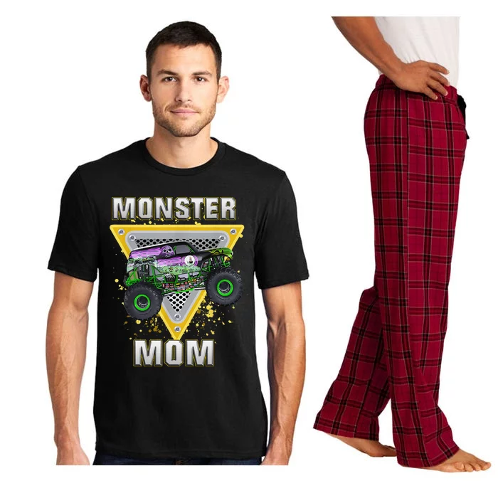 Monster Truck Mom Mothers Day Monster Truck Are My Jam Pajama Set