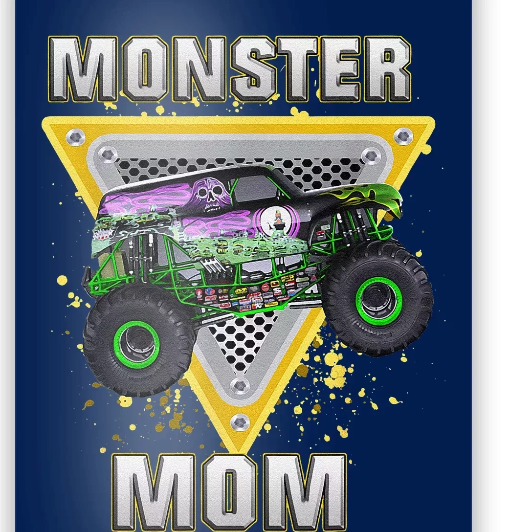 Monster Truck Mom Mothers Day Monster Truck Are My Jam Poster