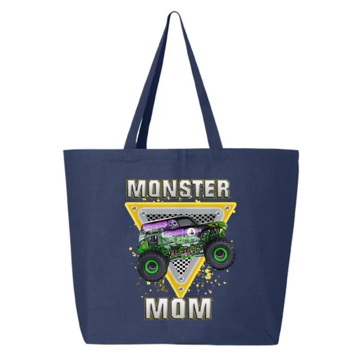 Monster Truck Mom Mothers Day Monster Truck Are My Jam 25L Jumbo Tote