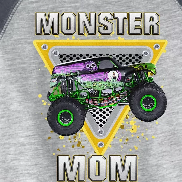 Monster Truck Mom Mothers Day Monster Truck Are My Jam Toddler Fine Jersey T-Shirt