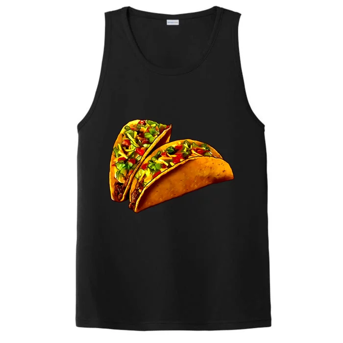 Mexican Tacos Performance Tank