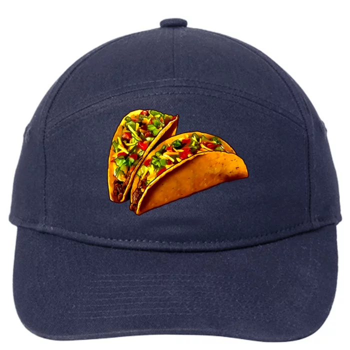 Mexican Tacos 7-Panel Snapback Hat