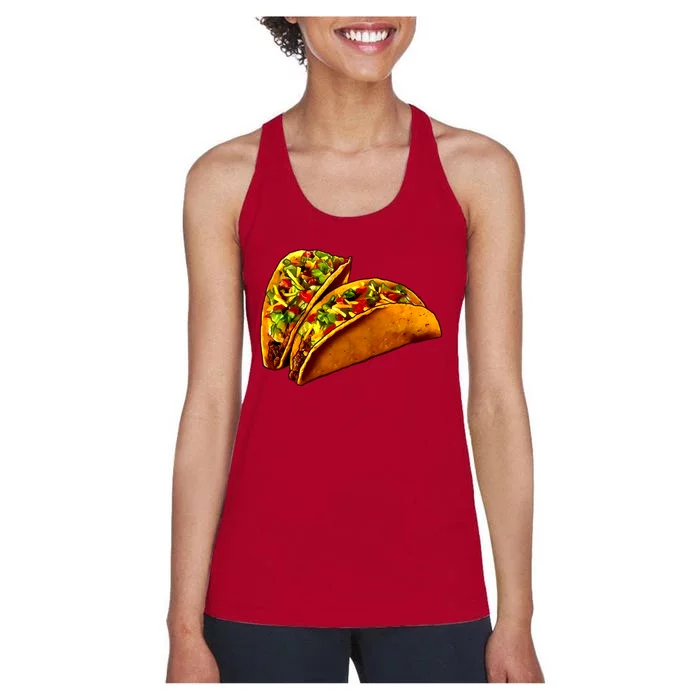 Mexican Tacos Women's Racerback Tank