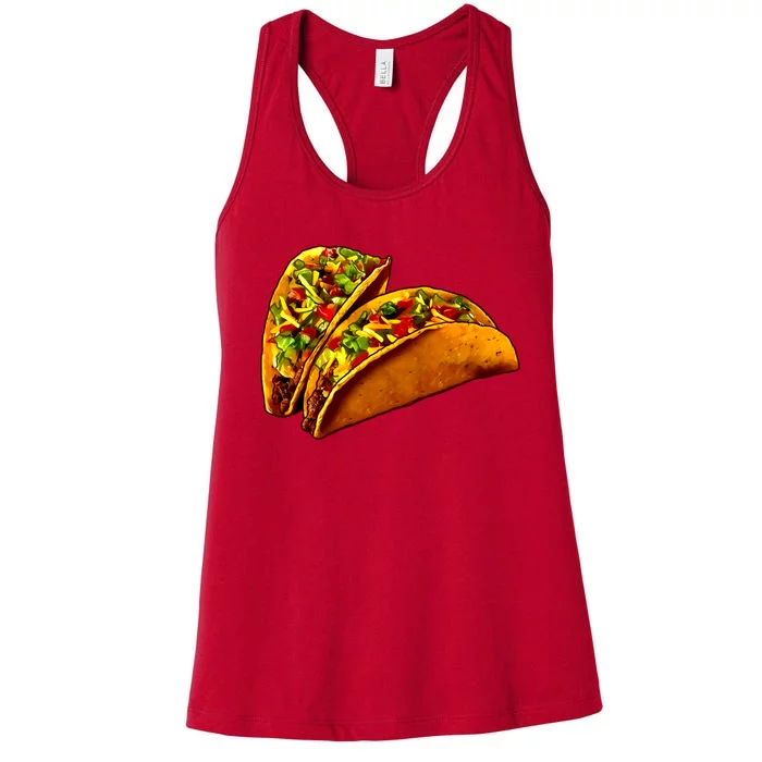 Mexican Tacos Women's Racerback Tank