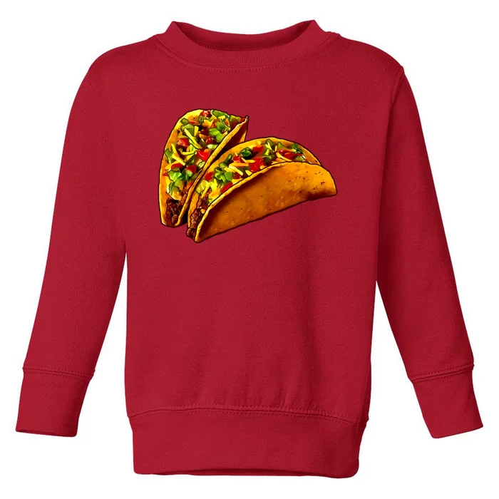 Mexican Tacos Toddler Sweatshirt