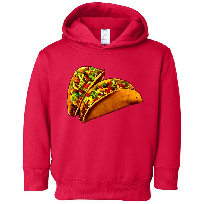 Mexican Tacos Toddler Hoodie