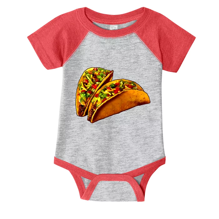 Mexican Tacos Infant Baby Jersey Bodysuit