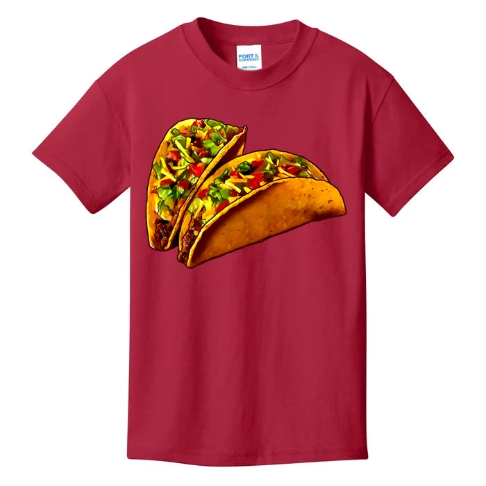 Mexican Tacos Kids T-Shirt