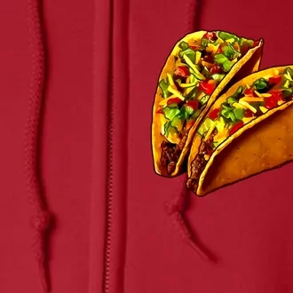 Mexican Tacos Full Zip Hoodie