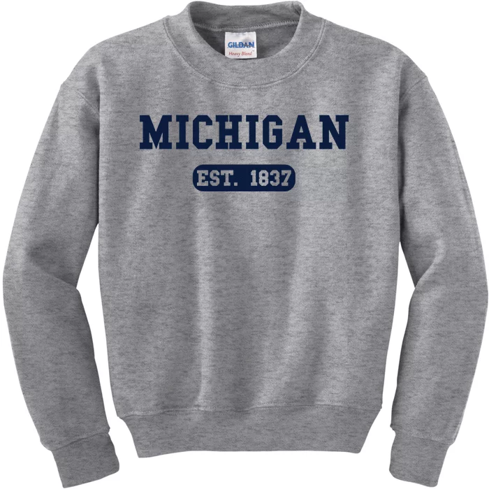 Michigan Throwback Kids Sweatshirt