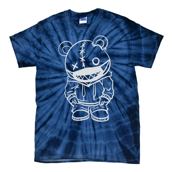 Masked Teddy Tie-Dye T-Shirt