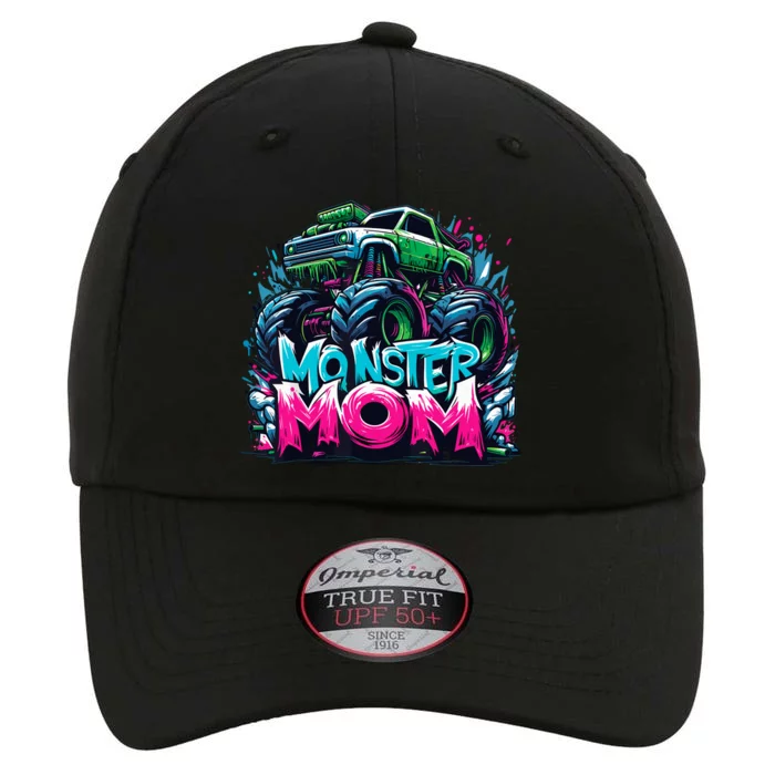 Monster Truck Mom Of The Birthday Boy Matching Family The Original Performance Cap