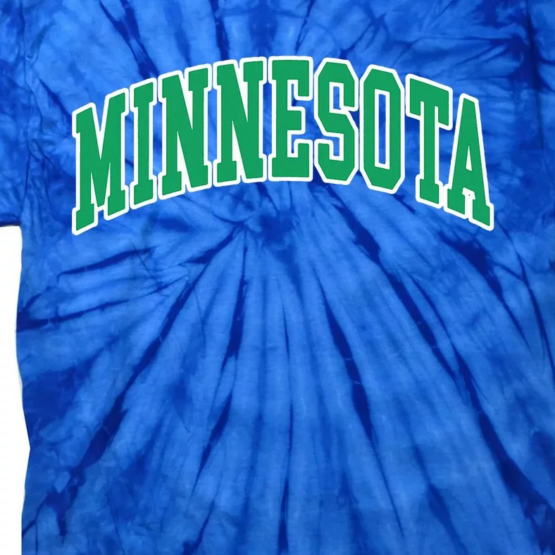 Minnesota Text Tie-Dye T-Shirt