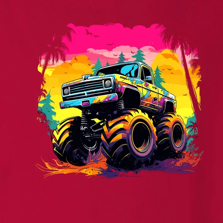 Monster Truck Toddler Long Sleeve Shirt