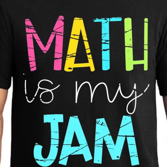 Math Teacher, Math is My Jam Pajama Set