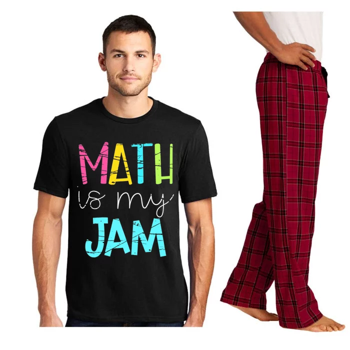 Math Teacher, Math is My Jam Pajama Set