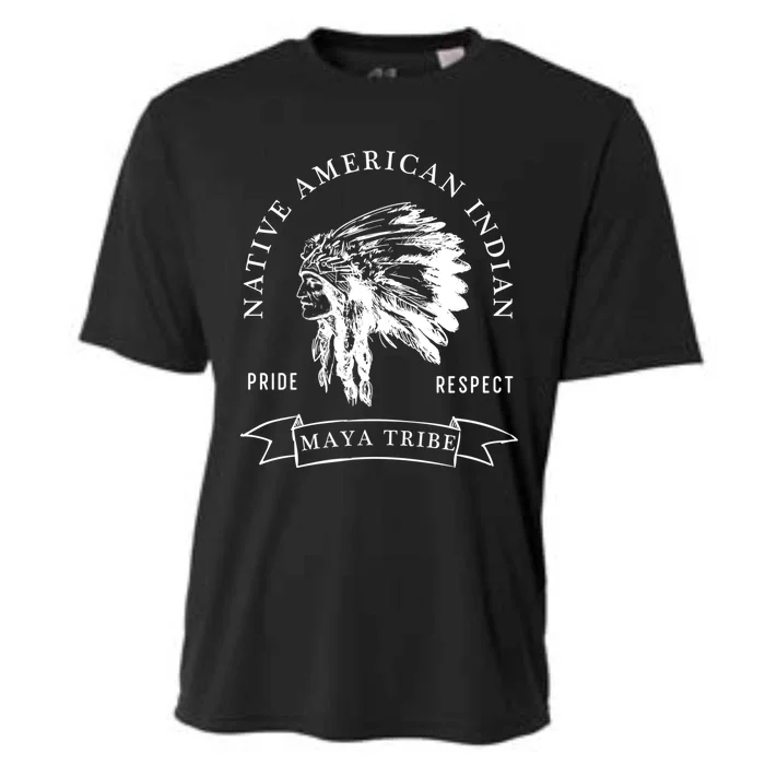 Maya Tribe Native American Indian Pride Respect Darker Gift Cooling Performance Crew T-Shirt